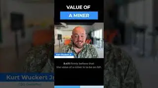 VALUE OF A MINER  #shorts