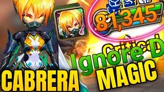 Cabrera's 81K DMG Sonia is to Brutal! - Summoners War