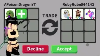 Seeing what people trade for a turtle in Adopt Me [ROBLOX]
