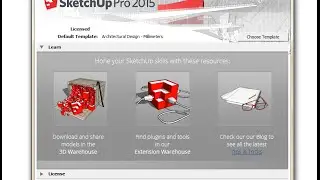 SketchUp-How to Create a Spiral Stair using Sket