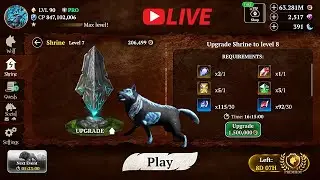 🔴 LIVE | The Wolf: i Upgrade Shrine to LVL 8 and more |