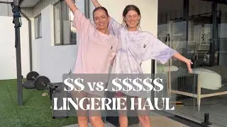 LINGERIE HAUL $$ Vs. $$$$ with @aimeeinghigher