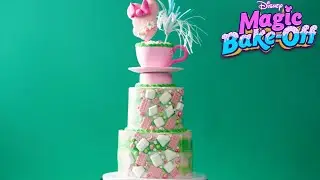 ☕️Mad Tea Party Attraction Cake | Disney’s Magic Bake-Off | Disney Channel UK
