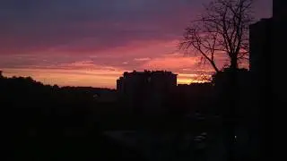 Закат в Калининграде