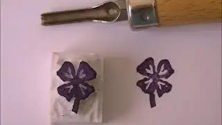 DIY stempel maken (met HEMA guts-set) 