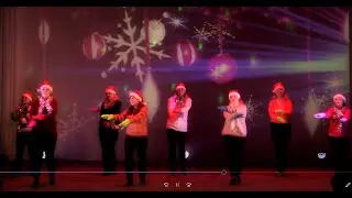 Новогодний танцевальный флешмоб Новоторъяльского ЦКиД МБУК 