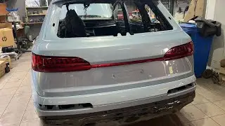 Тонировка хрома на Audi q7