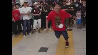 Cypher call out / Bboy Sabamon (Malaysia) vs Katsu (Japan) at boty Malaysia 2007