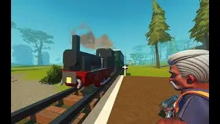 Kolej w Bakłażanowicach / Raport czynności wykonanych (cz.1/2) / Scrap Mechanic S3Ep1