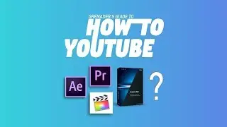 How To Pick The PERFECT Editing Software | How To YouTube Ep.1