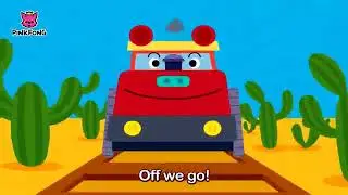 PINK FONG DOWN BY THE STATION NURSERY PINK  RHYMES SONG  CHILDREN