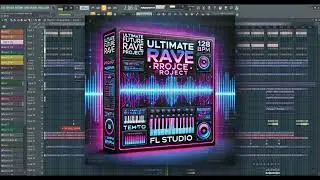 🔥 Hradwell Style Future Rave 7 FL Studio Project 🎶