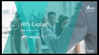 Readiris PDF - How to edit PDF