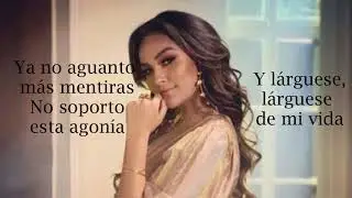 DANIELA DARCOURT - Con Mi Amiga - LETRA LYRIC