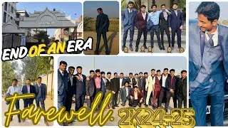 12th Farewell Party Batch 2k24-25 || Last Day OF School Life 🥺 || Vloggeryash