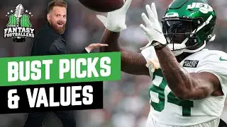 Fantasy Football 2021 - Bust & Value Picks + WR Myths, NFL News - Ep. 1099