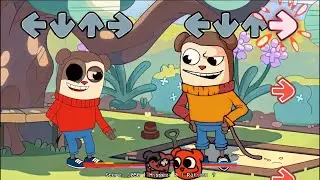FNF new Twiddle Finger All Phases vs Trifle Thumb All Sings bluey Cancan Song | Friday Night Funkin'