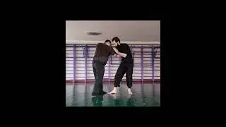 Защита от удара рукой, и выполнение техники Сихо дори