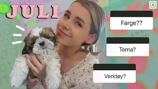 Valpen Bestemmer Bullet Journal SetUpet Mitt! Juli 2021