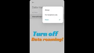 Stop Data Roaming on Xiaomi: Easy Steps Revealed!