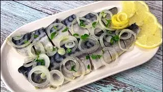 Маринованная Скумбрия🐟 Пальчики Оближешь!