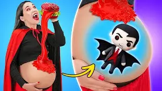 MEINE MUTTER IST EIN VAMPIR 🧛‍♀️ R vs. A Vampire Mütter 🍼 Hacks und Witzige Situationen 123GO!