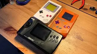 Handheld console modding marathon! Game Boy repairs, IPS screen install, and Sega Nomad mods!