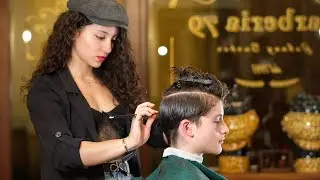 ASMR 💈 WOMAN BARBER / “ITALIAN STYLE”