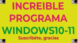 Increíble mejor programa para mejorar WINDOWS 10-11, WINTOY NUEVO 2023/24 TRADUCIDO ESPAÑOL 