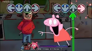 [SWAP] FNF NEW Twiddle Finger vs Peppa All Phases Sings Bacon Song | FNF Twiddle Finger Mods