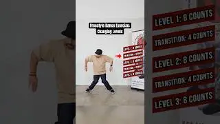 Here’s a great Freestyle Dance Exercise you can try to work on changing levels ⬇️⬆️ #Dance #Dancer