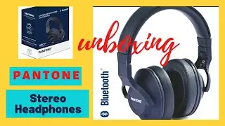 UNBOXING PANTONE BLUETOOTH ANC HEADPHONE VIDEO