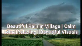 Beautiful Raining in Village | Relaxing | ABC TV