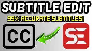 Subtitle Edit: How to automatically transcribe and add subtitles to a Video