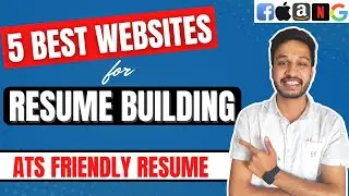 Best Resume Building Websites | ATS Friendly Resume | FREE Resume Templates | Resume Checker Website