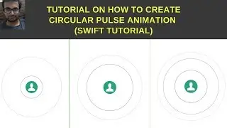 Swift Tutorial :- Create circular pulse animation in swift