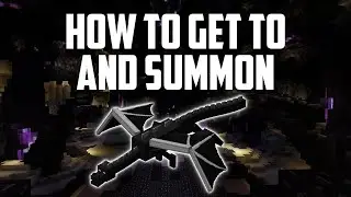 HOW TO GET TO THE DRAGON'S NEST AND SUMMON THE ENDER DRAGON in Hypixel Skyblock