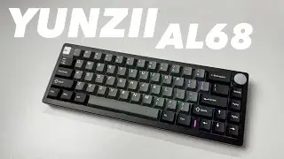 One of My Creamiest Keyboard Ever! YUNZII AL68 Cocoa Cream v2 switches