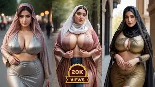 Arabian Plus Size Curvy Model | Ai Lookbook | Beautiful Ai Girls | Ai Lookbook Girl