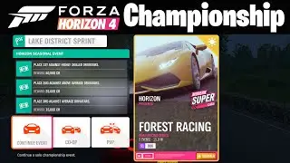 Forza Horizon 4 Summer Backup Forest Racing Championship