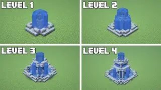 Minecraft - 4 Simple Fountain Designs! (Build Tutorial)