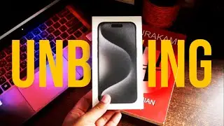 iPhone 15 Pro Unboxing in 2024✨ After the update!