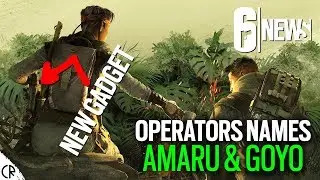 New Operators AMARU & GOYO - Ember Rise - 6News - Tom Clancy's Rainbow Six Siege