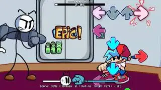 Chase Song In Vs Henry Stickmin v4 (Part 1) FNF Mod