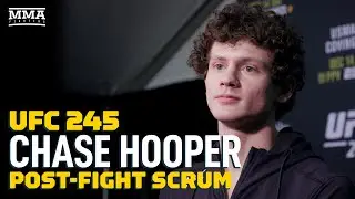 20-year-old Chase Hooper Will Celebrate UFC 245 Win at M&M World - MMA Fighting