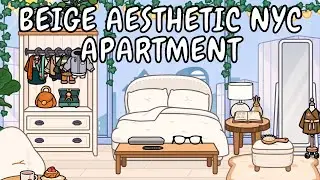 Beige Aesthetic Y2K Apartment 🤎 Toca Boca House Ideas 😍 TOCA GIRLZ