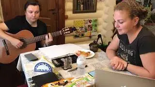 Марина Девятова. Колыбельная. LIVE (гитара Валерий Евланов)