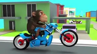 вау обезьяна на мотоцикле! мем, может быть из тик тока