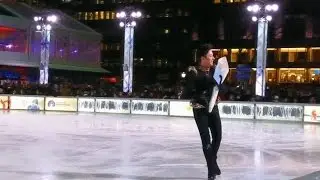 Johnny Weir, Beyoncé Medley, Bryant Park, 01-27-2017