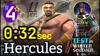 6* Hercules 4-Rank 32 sec | Test in ROL #mcoc